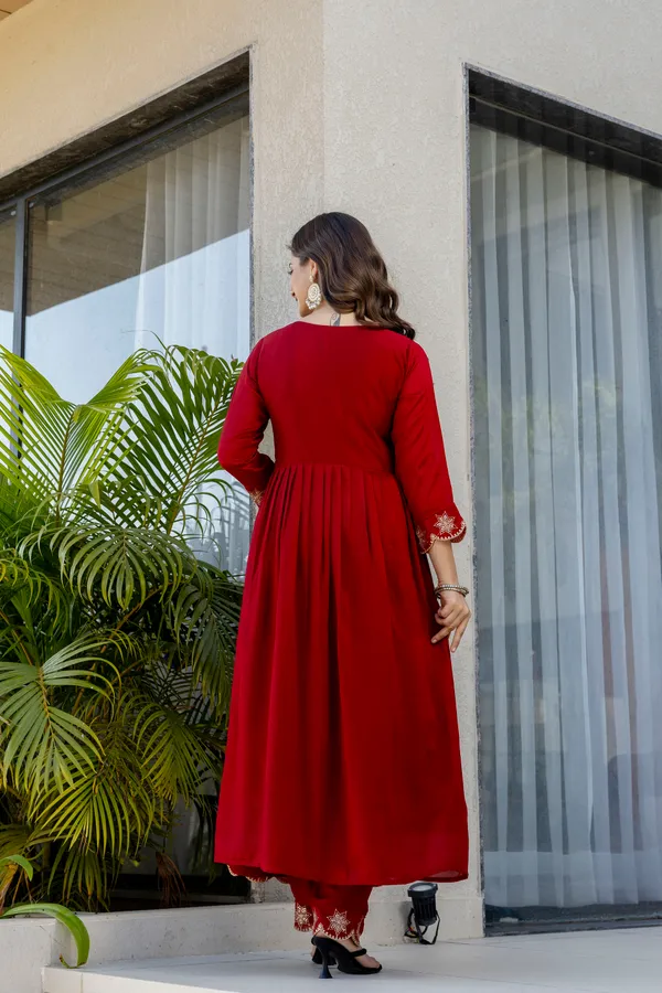 Sherri_Hill-Kurta_Set-RED