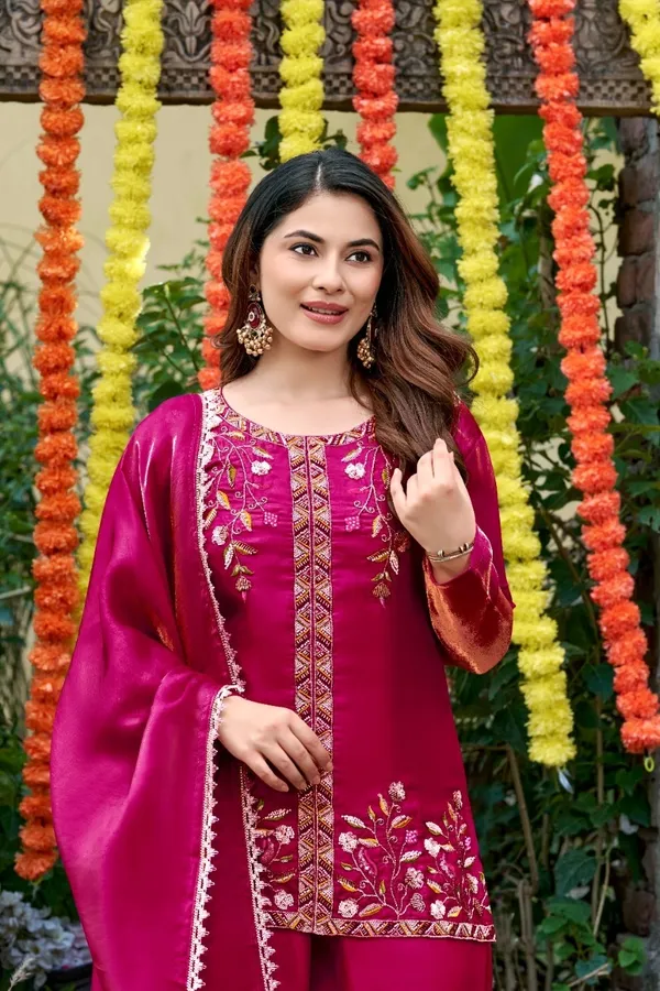 Sherri_Hill-Kurta_Set-MAGENTA