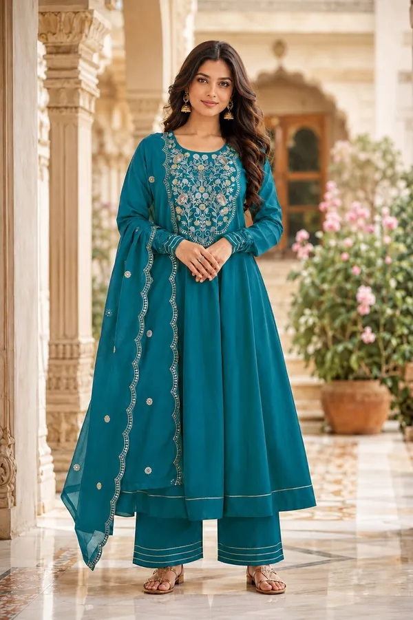 Sherri_Hill-Kurta_Set-GREEN