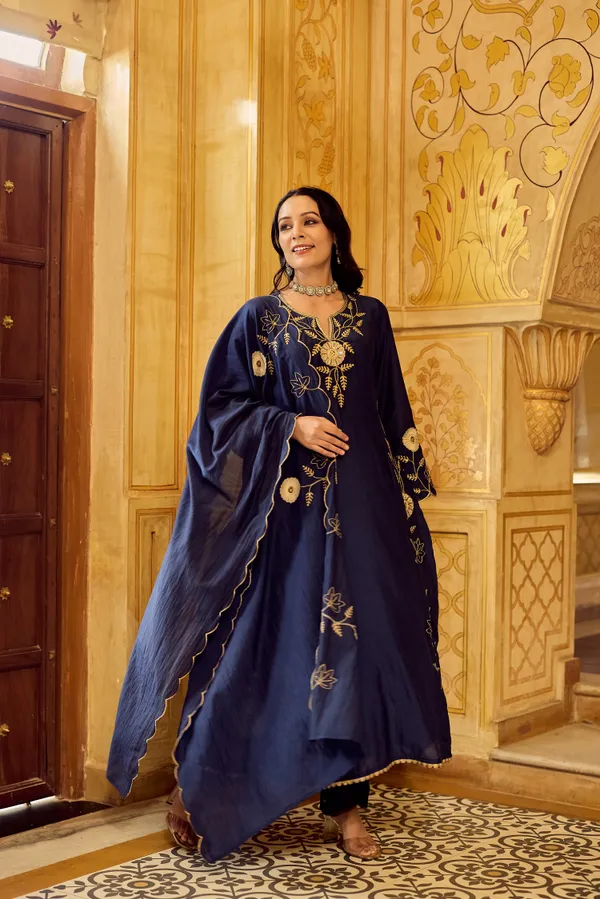 Sherri_Hill-Kurta_Set-BLUE