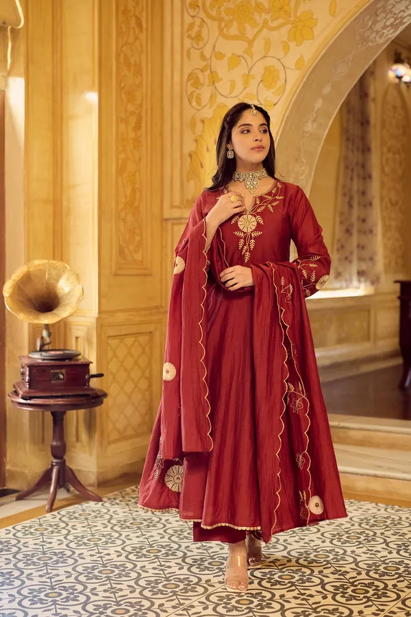 Sherri_Hill-Kurta_Set-RED