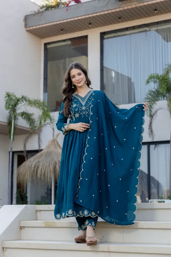 Sherri_Hill-Kurta_Set-BLUE