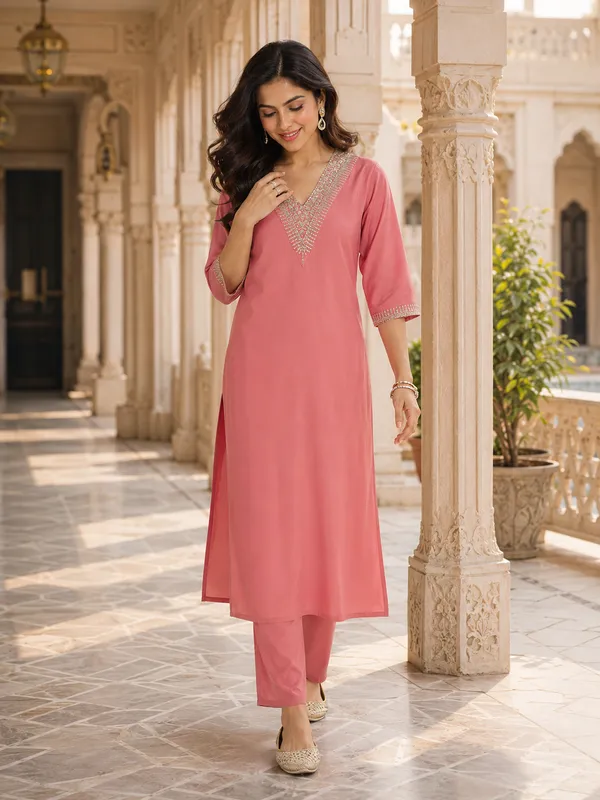 Sherri_Hill-Kurta_Set-PINK