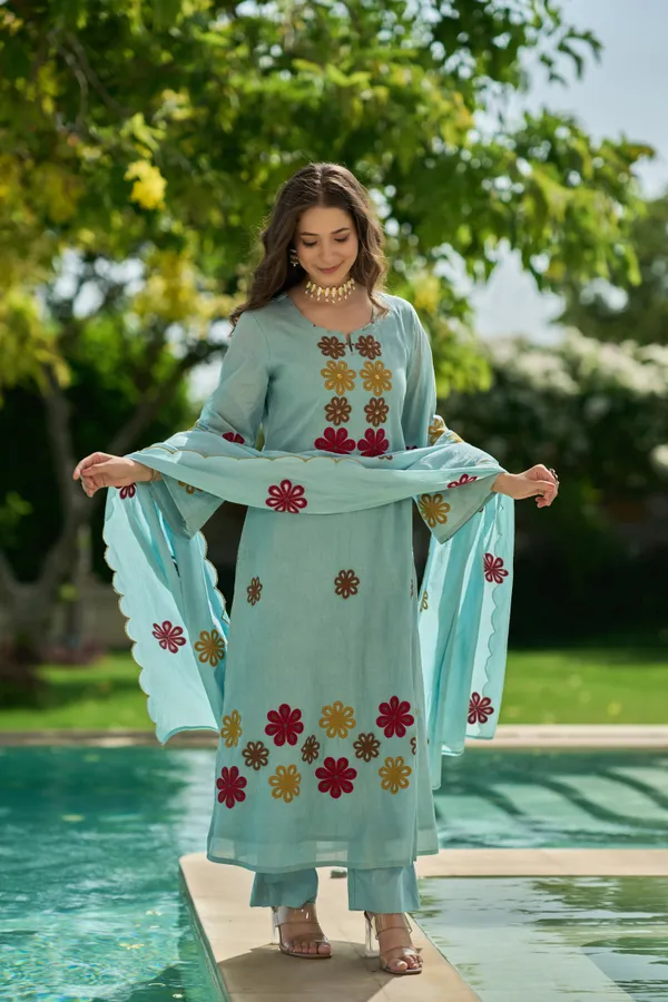 Sherri_Hill-Kurta_Set-BLUE