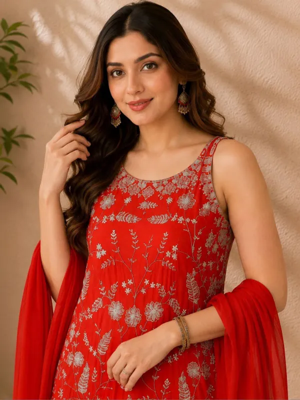 Sherri_Hill-Kurta_Set-orange