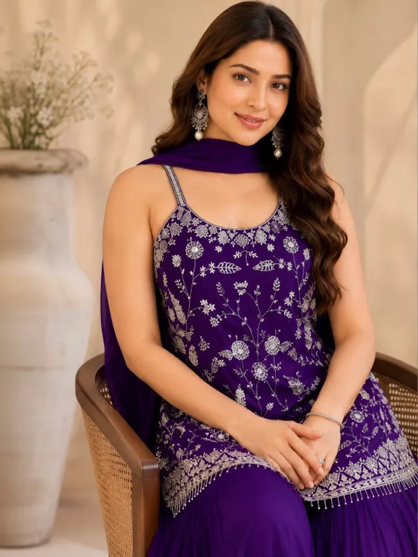 Sherri_Hill-Kurta_Set-purple