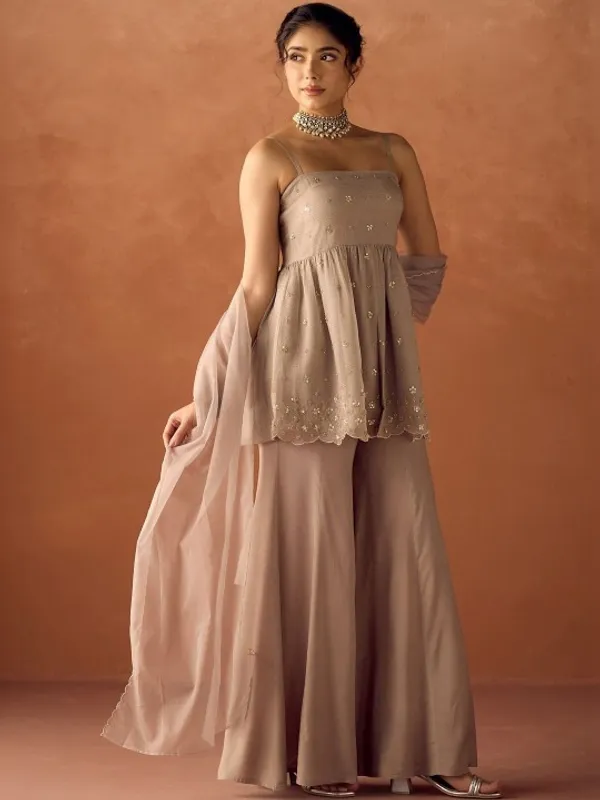 Sherri_Hill-Kurta_Set-beige
