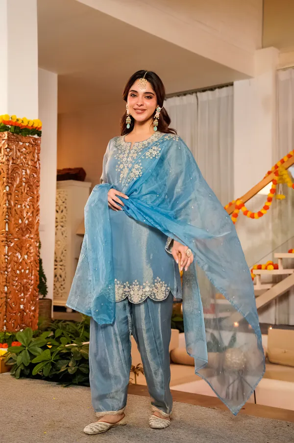 Sherri_Hill-Kurta_Set-BLUE