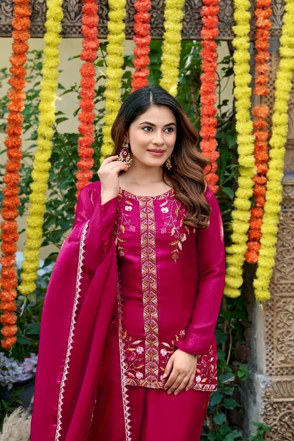 Sherri_Hill-Kurta_Set-MAGENTA