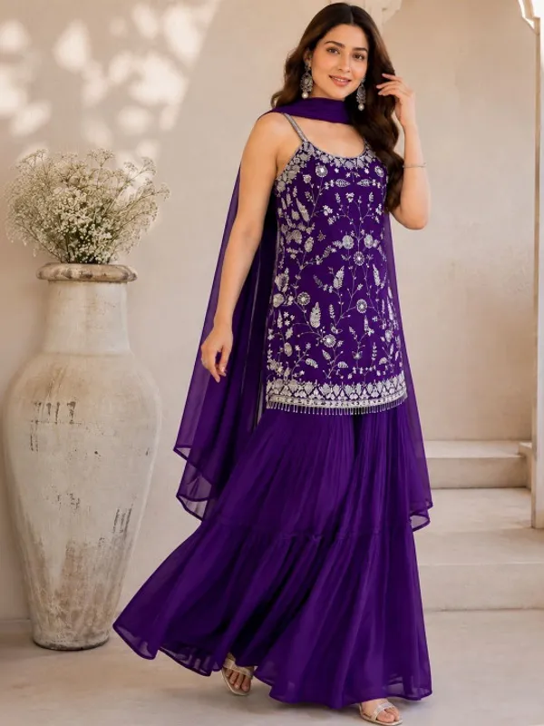 Sherri_Hill-Kurta_Set-purple