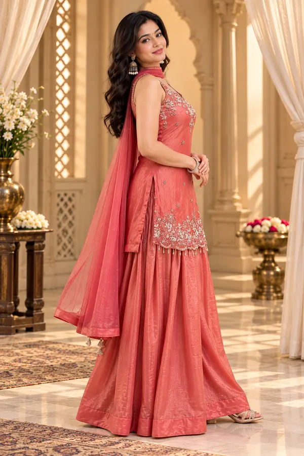 Sherri_Hill-Kurta_Set-PINK