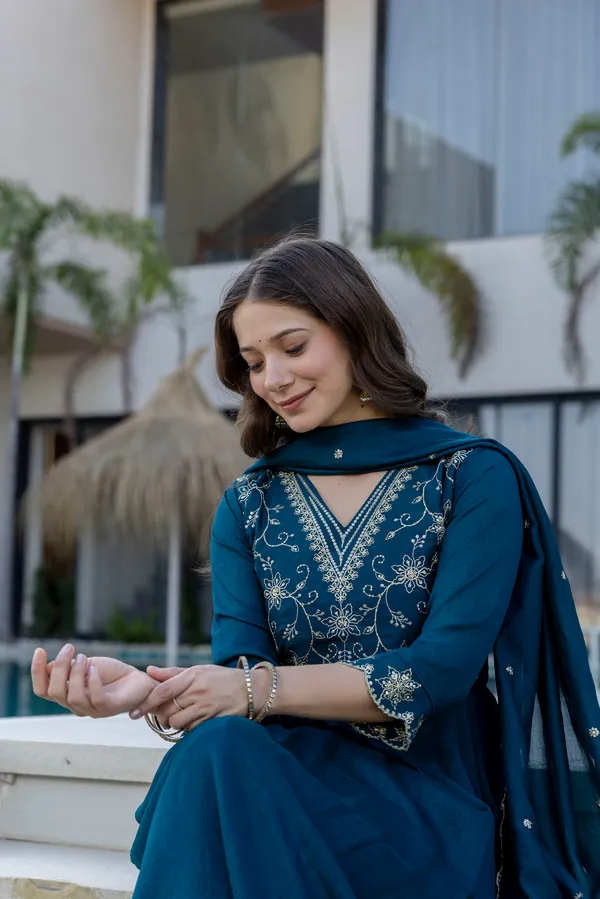 Sherri_Hill-Kurta_Set-BLUE