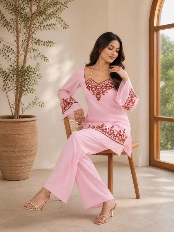 Sherri_Hill-Top_and_Pant_Set-PINK