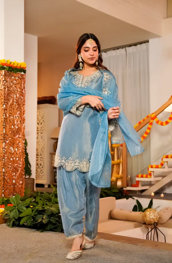 Sherri_Hill-Kurta_Set-BLUE