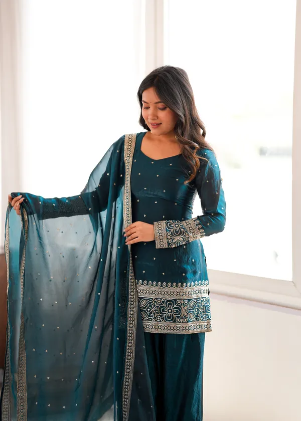 Sherri_Hill-Kurta_Set-GREEN
