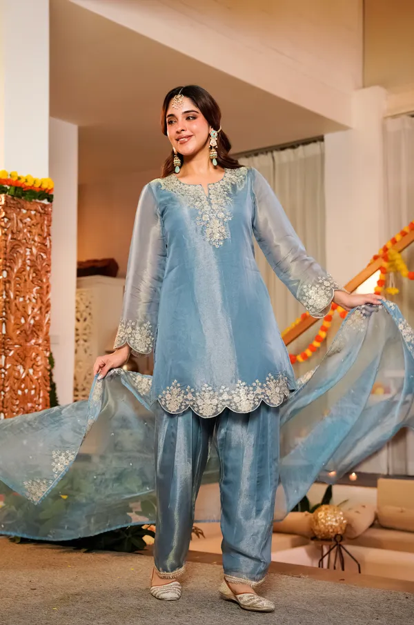Sherri_Hill-Kurta_Set-BLUE