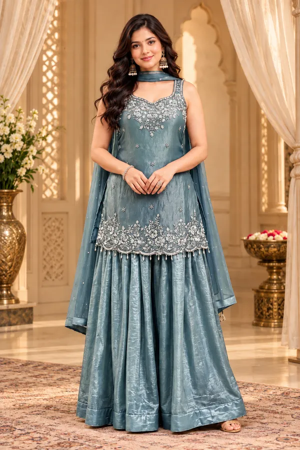 Sherri_Hill-Kurta_Set-GREY