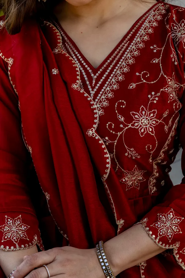 Sherri_Hill-Kurta_Set-RED