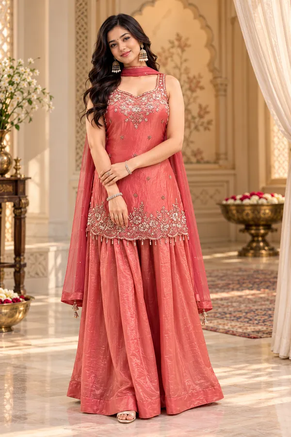 Sherri_Hill-Kurta_Set-PINK