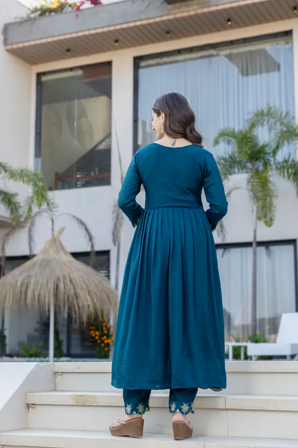 Sherri_Hill-Kurta_Set-BLUE