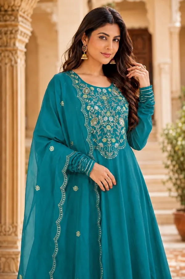 Sherri_Hill-Kurta_Set-GREEN