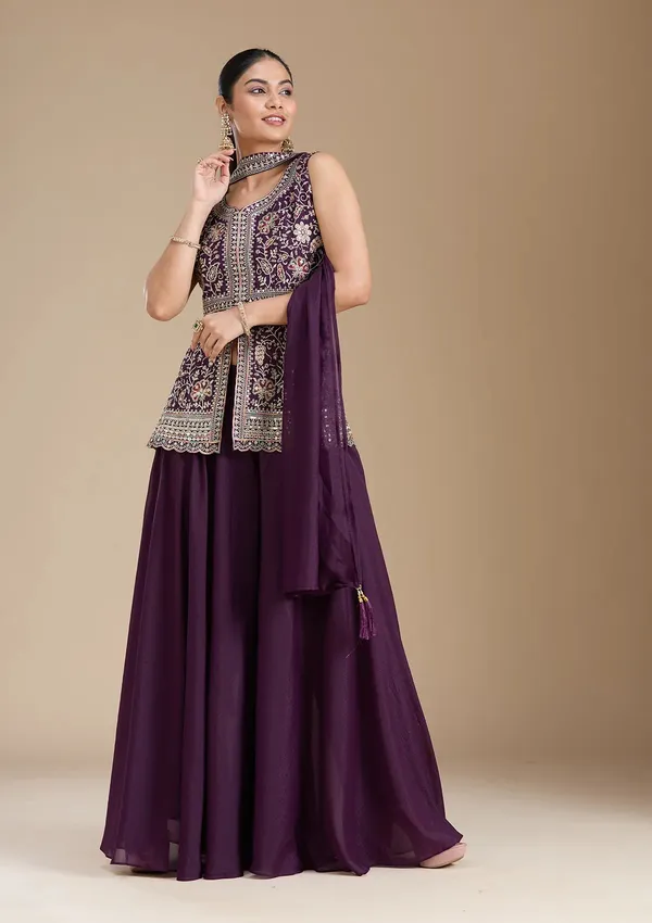 Sherri_Hill-Kurta_Set-piurple