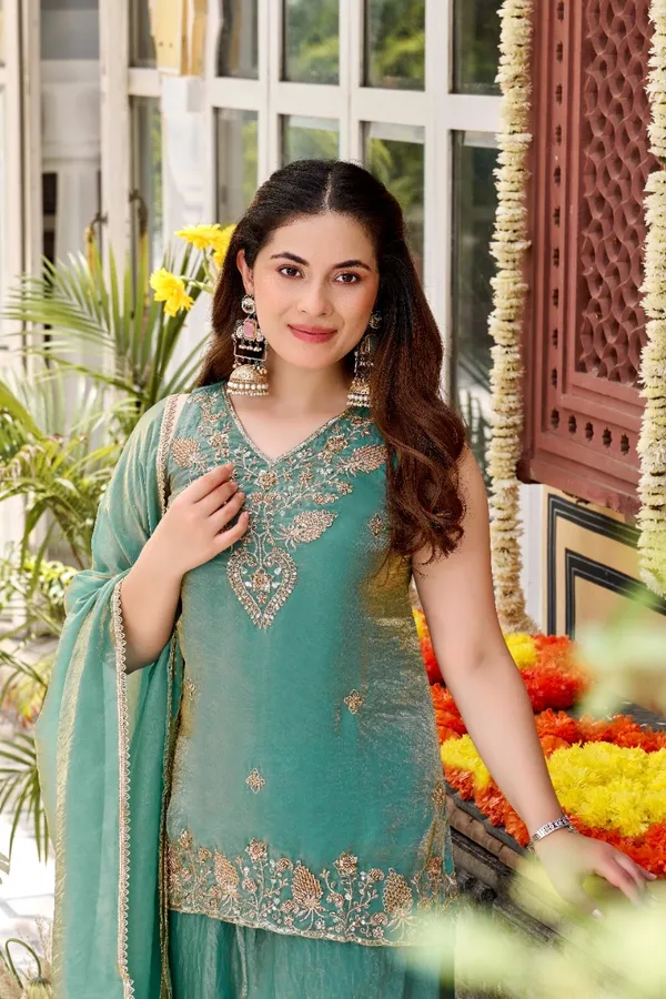 Sherri_Hill-Kurta_Set-GREEN