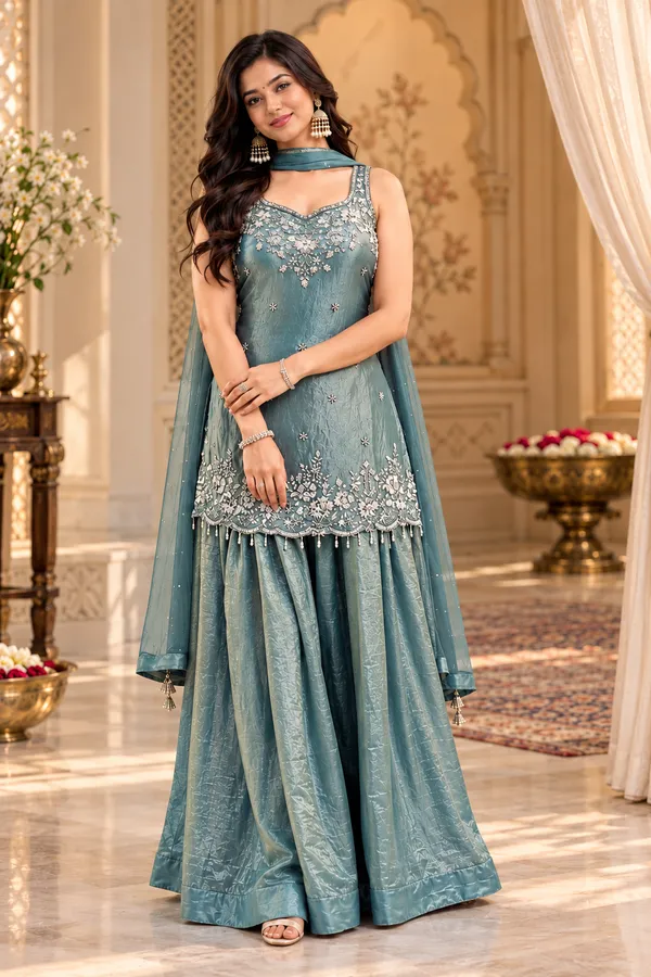 Sherri_Hill-Kurta_Set-GREY