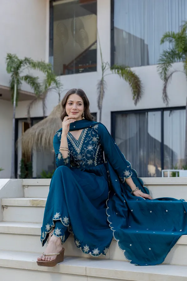 Sherri_Hill-Kurta_Set-BLUE