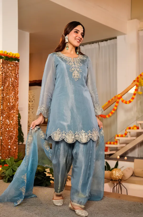 Sherri_Hill-Kurta_Set-BLUE