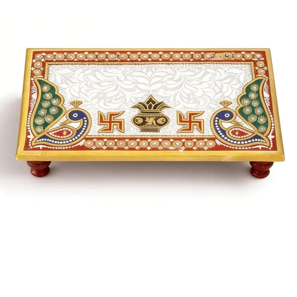 Marble_Miniature_Bed_For_Deity