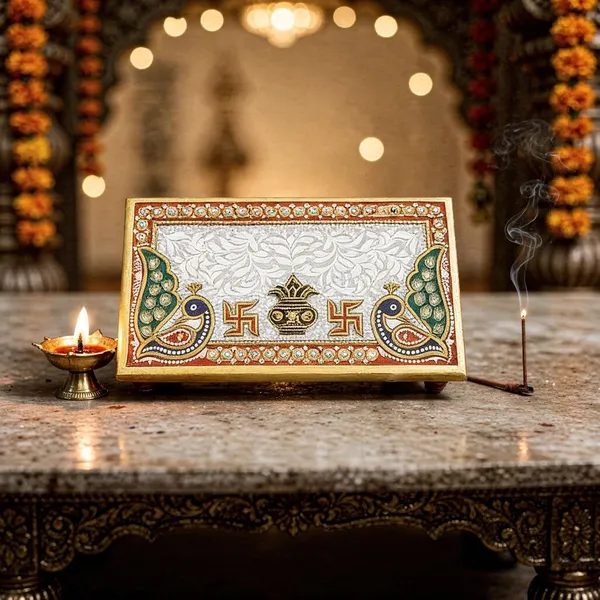 Marble_Miniature_Bed_For_Deity