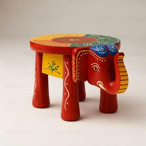 Wooden_Elephant_Stool
