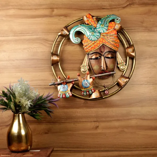 Metal_Wall_Art_Lord_Krishna_With_Flute