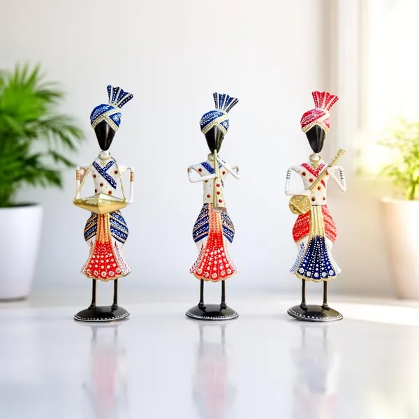 Handcrafted_Rajasthani_Musician_Figurines