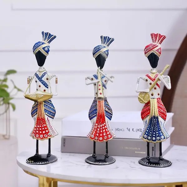 Handcrafted_Rajasthani_Musician_Figurines