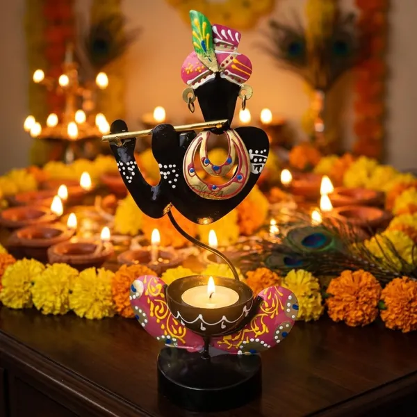 Krishna_Tea_Light_Candle_Holder_Stand