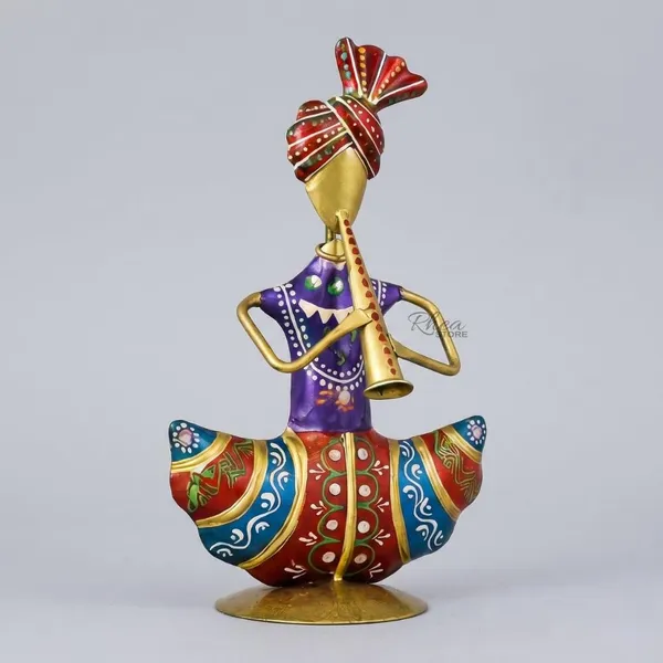 Rajasthani_Musician_Showpiece_With_Instrument