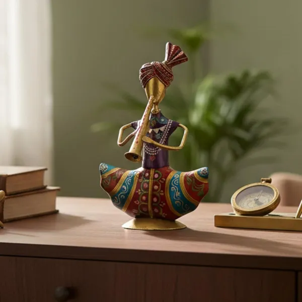 Rajasthani_Musician_Showpiece_With_Instrument
