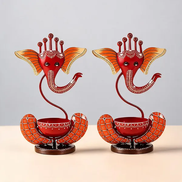 Iron_Devotional_Ganesha_Tea_Light_Holder_-_Pack_of_2