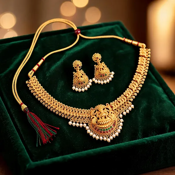 Gold_Alloy_Stone_Accented_Traditional_Tassel_Necklace_Set_For_Women_Pack_Of_2
