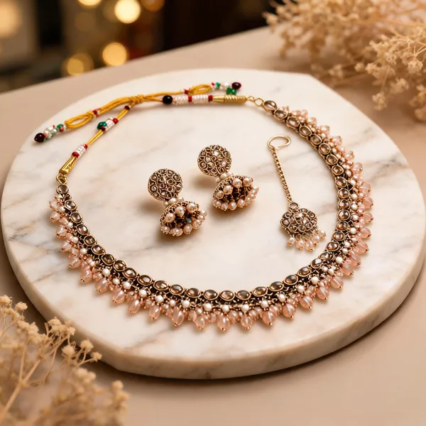 Gold_Tone_Alloy_Kundan_Pearl_Bridal_Necklace_Earrings_Maang_Tikka_Set_For_Women