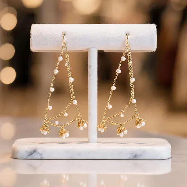 Gold_Tone_Alloy_Pearl_Chain_Multi_Layer_Drop_Earrings_For_Women_Pack_Of_2