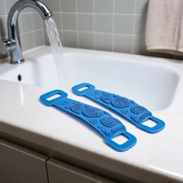 Blue_Silicone_Long_Handle_Exfoliating_Full_Body_Bath_Scrubber_Pack_Of_2