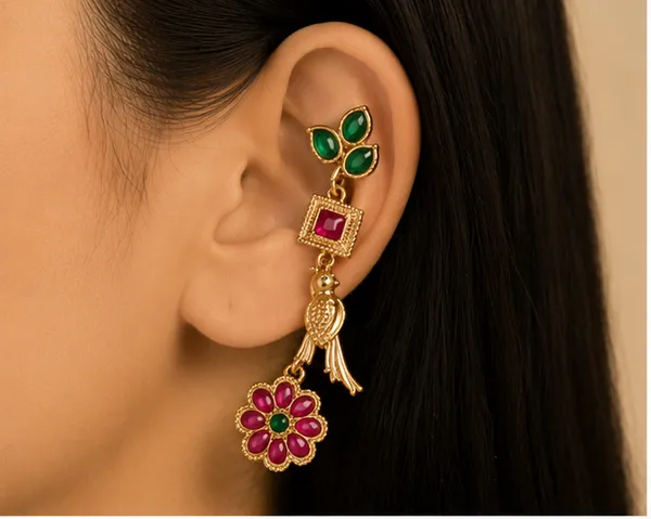 Gold-Tone_Stone_Drop_Earrings_for_Women