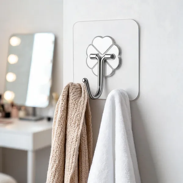 Metal_Floral_Heart_Adhesive_Wall_Hooks_Pack_Of_20
