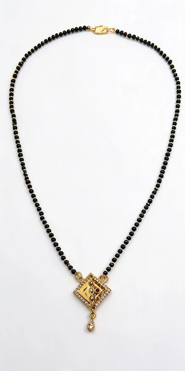 Black_Beaded_Gold_Tone_Mangalsutra_Necklace_for_Women