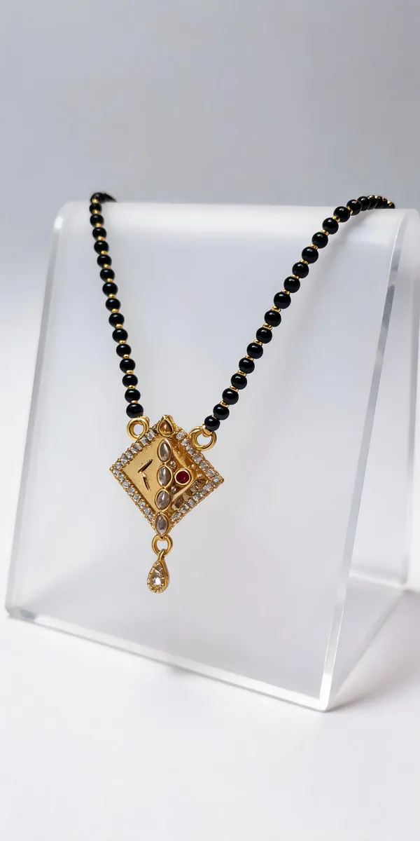 Black_Beaded_Gold_Tone_Mangalsutra_Necklace_for_Women