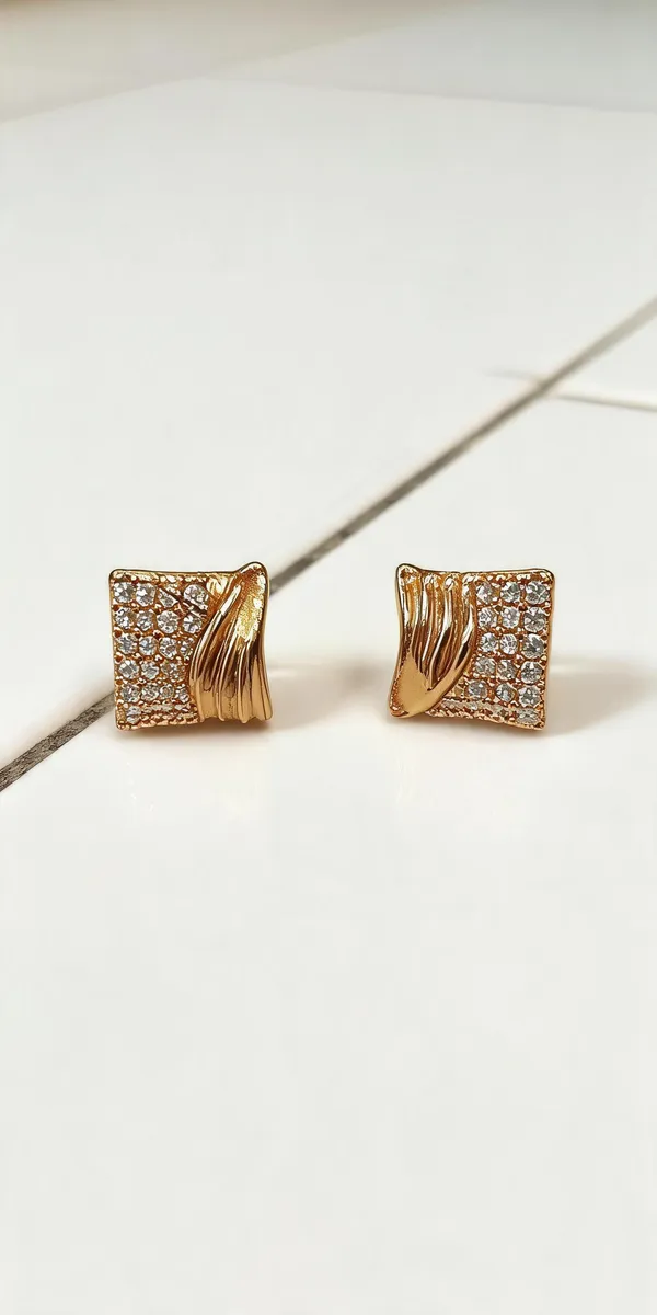 Gold_Tone_Stud_Earrings_for_Women