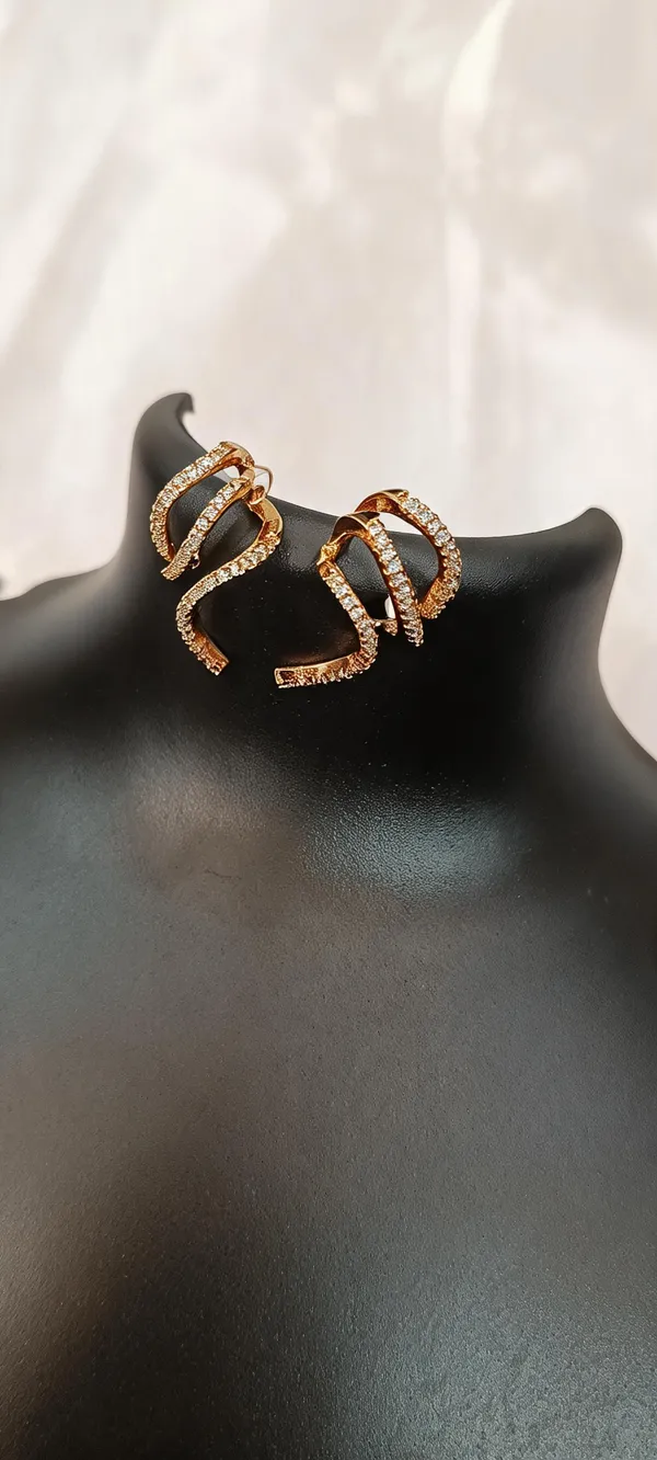 Gold-Tone_Crystal_Snake_Earrings_for_Women